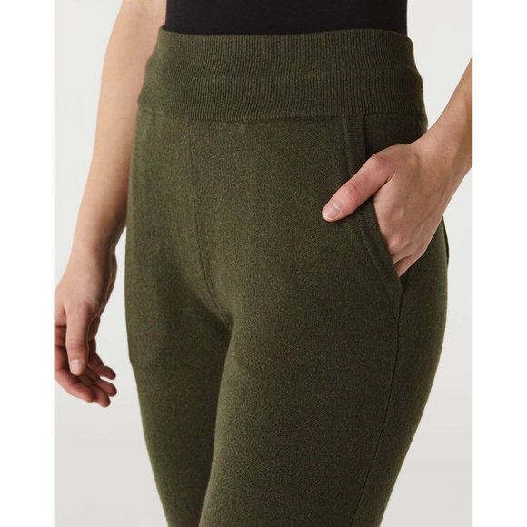 Nike Every Stitch Considered $250 Olive Green Women's Leggings Made In Italy - Picture 3 of 8